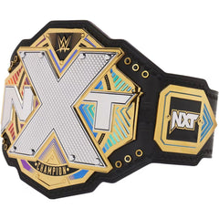 NXT Championship Replica Belt – Gold and White Design – Product Photo 3