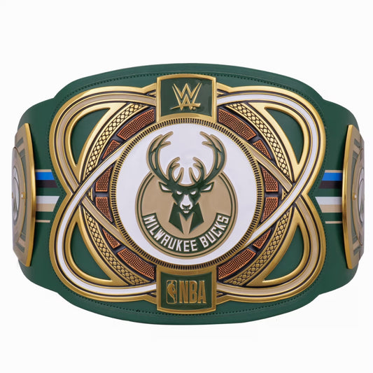 Milwaukee Bucks Legacy Championship Replica Belt – Product Photo 1