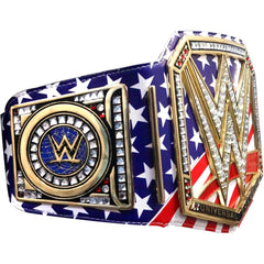 United States Championship wrestling replica belt by ChampHubs featuring a detailed championship plate and premium strap, perfect for wrestling fans, collectors, and championship memorabilia enthusiasts.