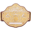 Big Gold World Heavyweight Championship Replica Belt – Brown Strap