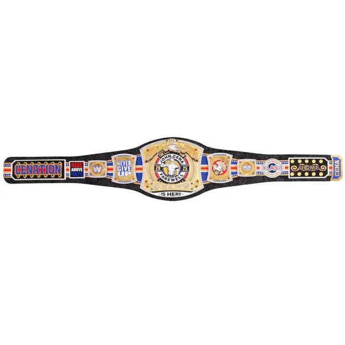 John Cena Farewell Tour 2025 Las Vegas Spinner Championship Replica Belt – WWE Wrestling Collectible