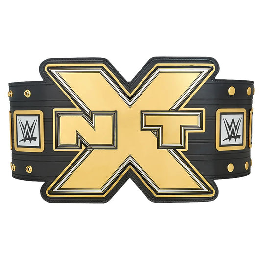 NXT Championship Belt – Gold & Black Wrestling Replica Title Belt