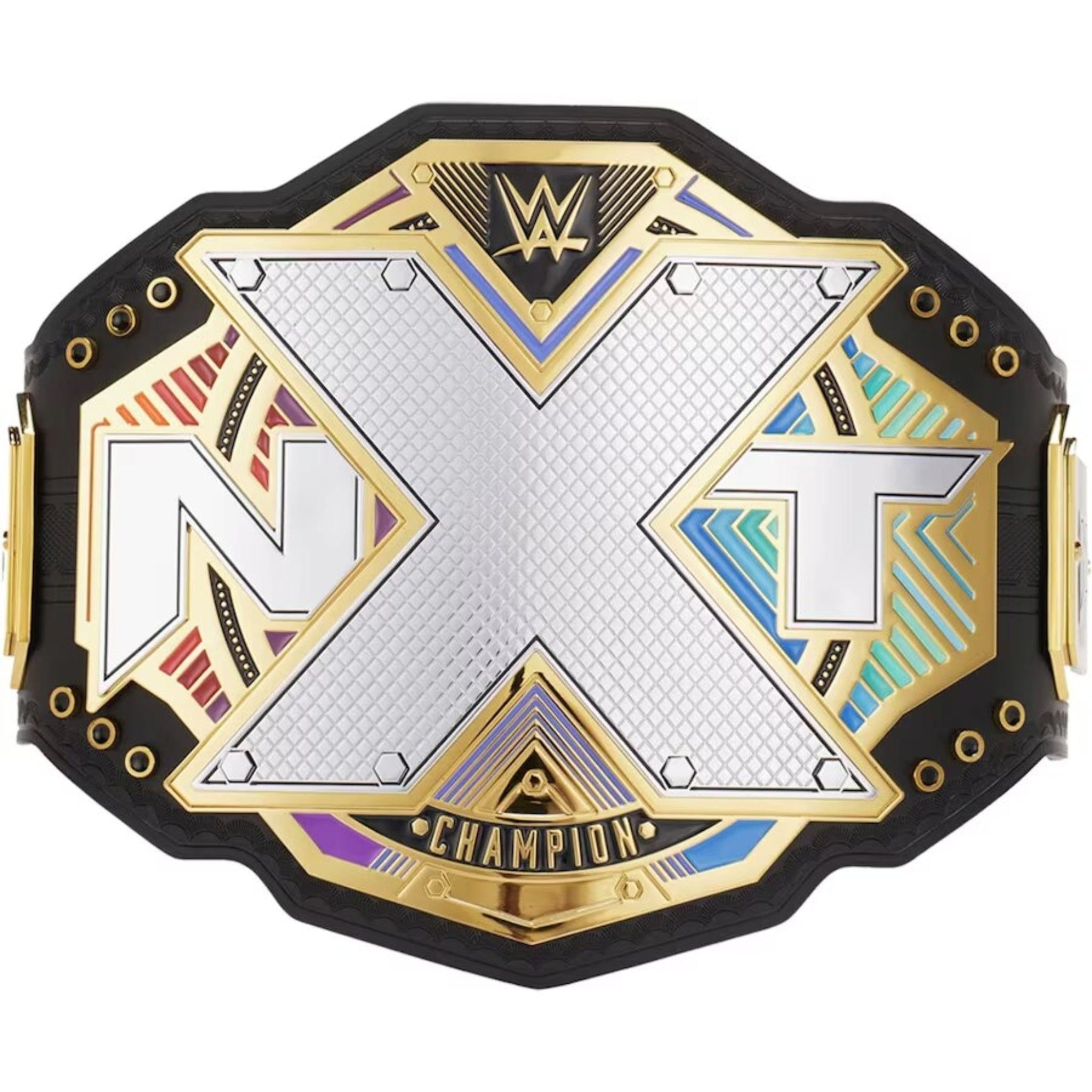 NXT Championship Replica Belt – Gold and White Design – Product Photo 1