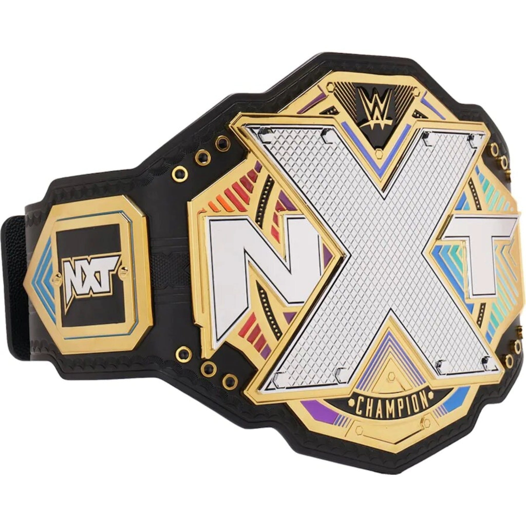 NXT Championship Replica Belt – Gold and White Design – Product Photo 2