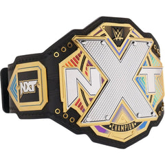 NXT Championship Replica Belt – Gold and White Design – Product Photo 2