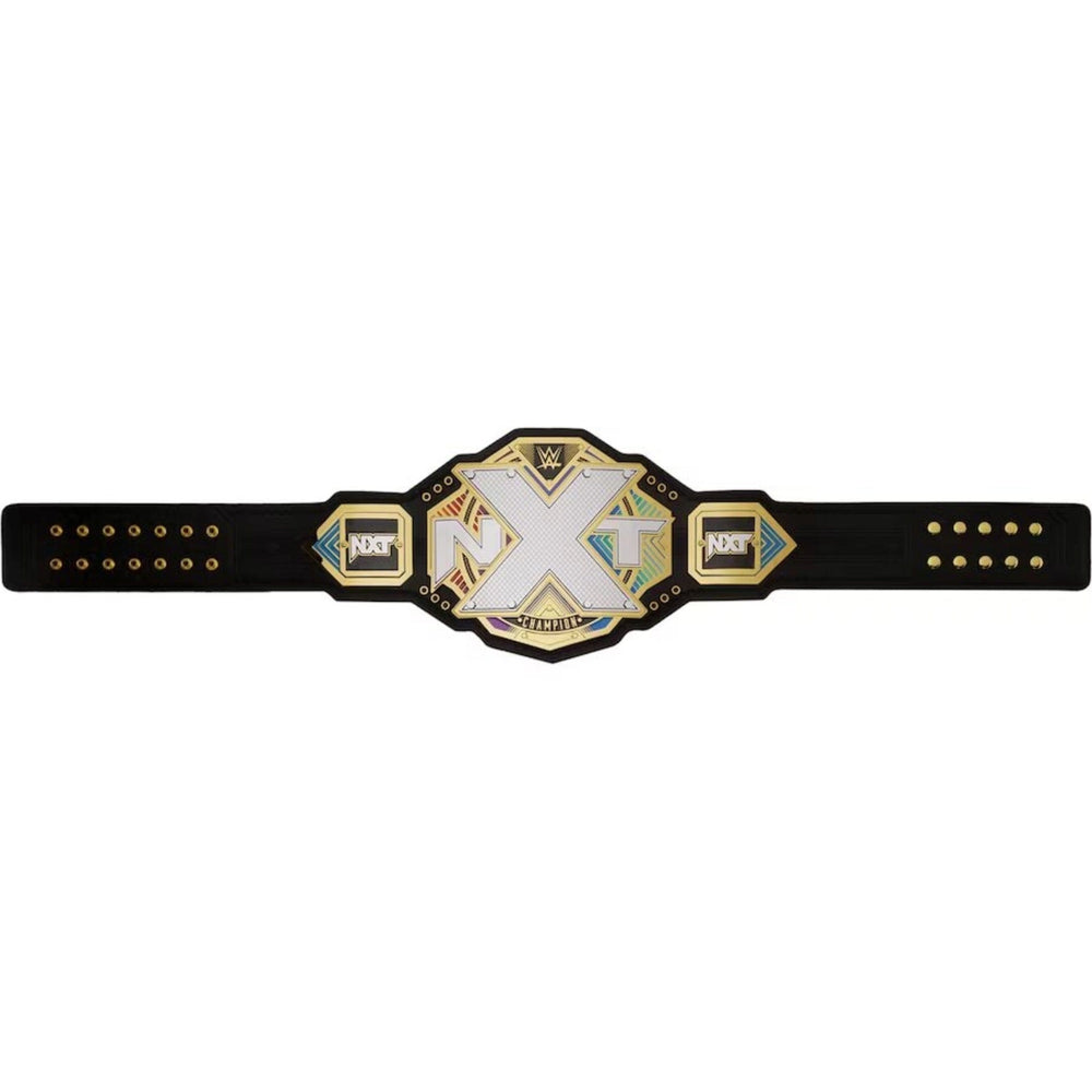 NXT Championship Replica Belt – Gold and White Design – Product Photo 4