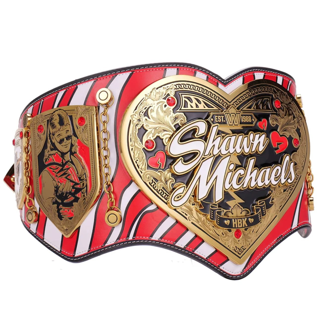 Shawn Michaels Legacy Championship Replica Belt – Product Photo 3