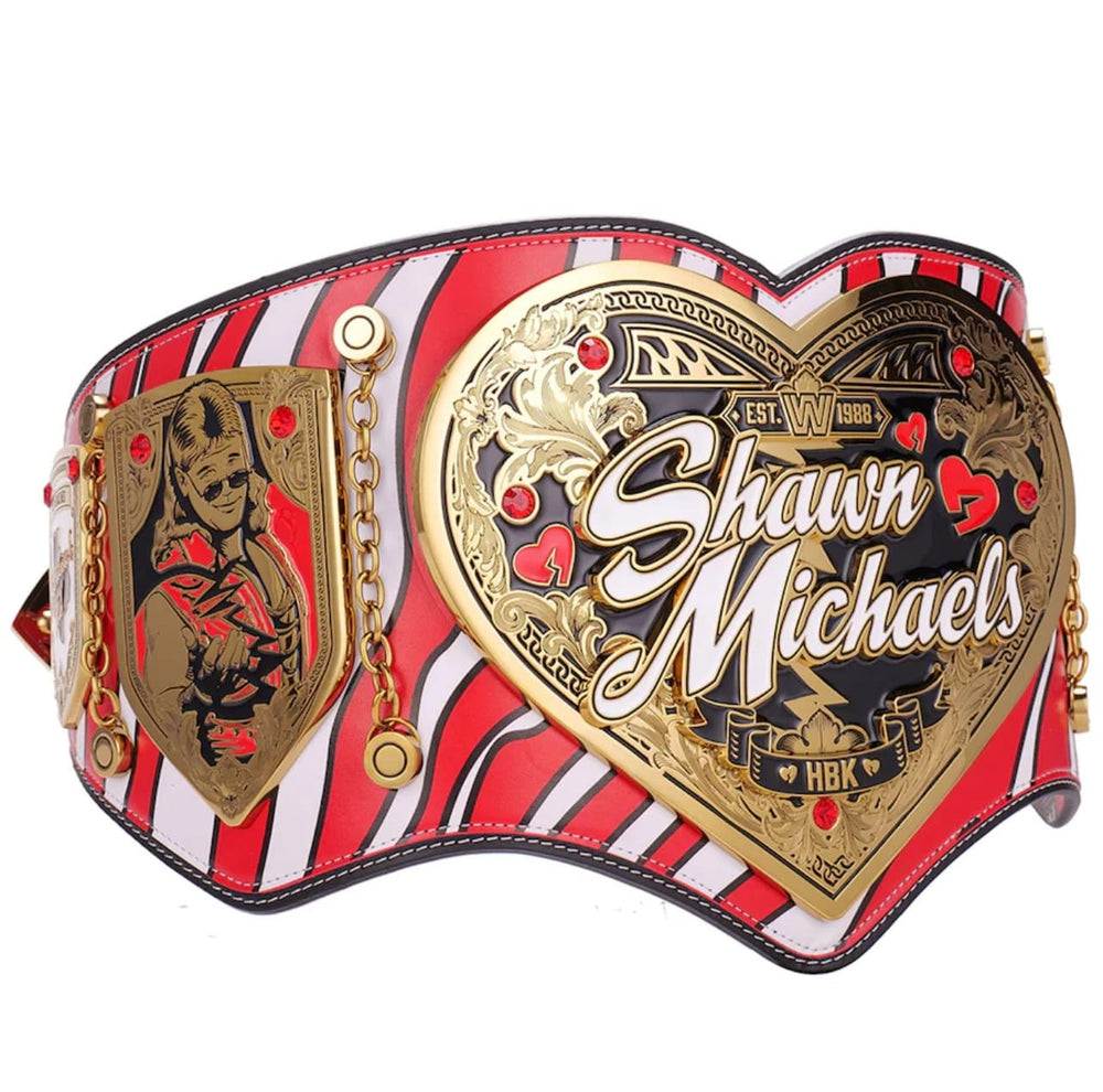 Shawn Michaels Legacy Championship Replica Belt – Product Photo 3