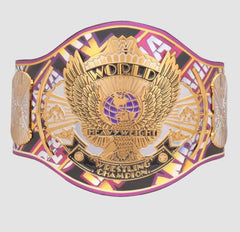 Winged Eagle 40 Years of WrestleMania Championship Replica Belt – Product Photo 1