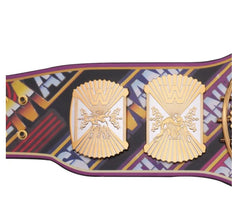 Winged Eagle 40 Years of WrestleMania Championship Replica Belt – Product Photo 3