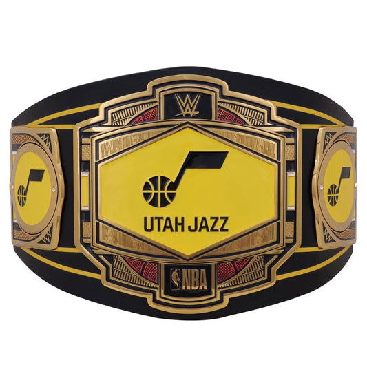 Utah Jazz Legacy Championship Replica Belt – Product Photo 1