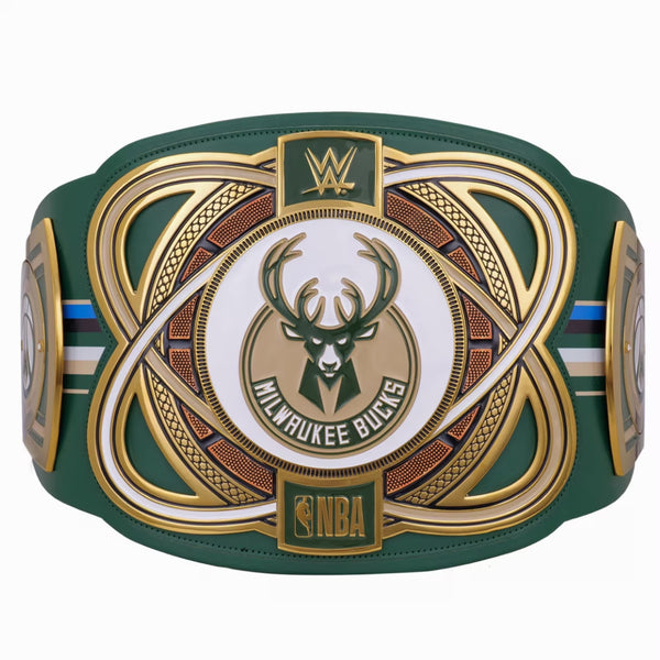 Milwaukee Bucks Legacy Championship Replica Belt – Product Photo 1