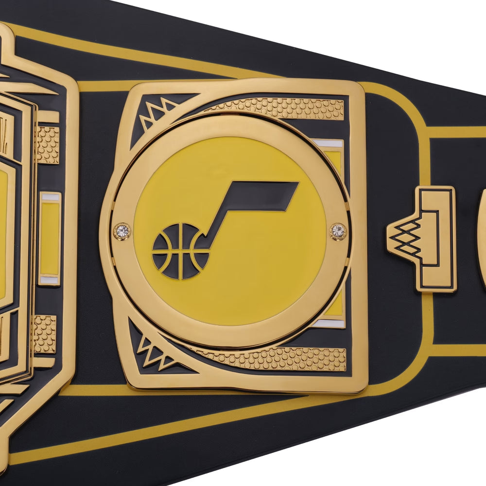 Utah Jazz Legacy Championship Replica Belt – Product Photo 5