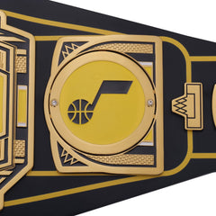 Utah Jazz Legacy Championship Replica Belt – Product Photo 5