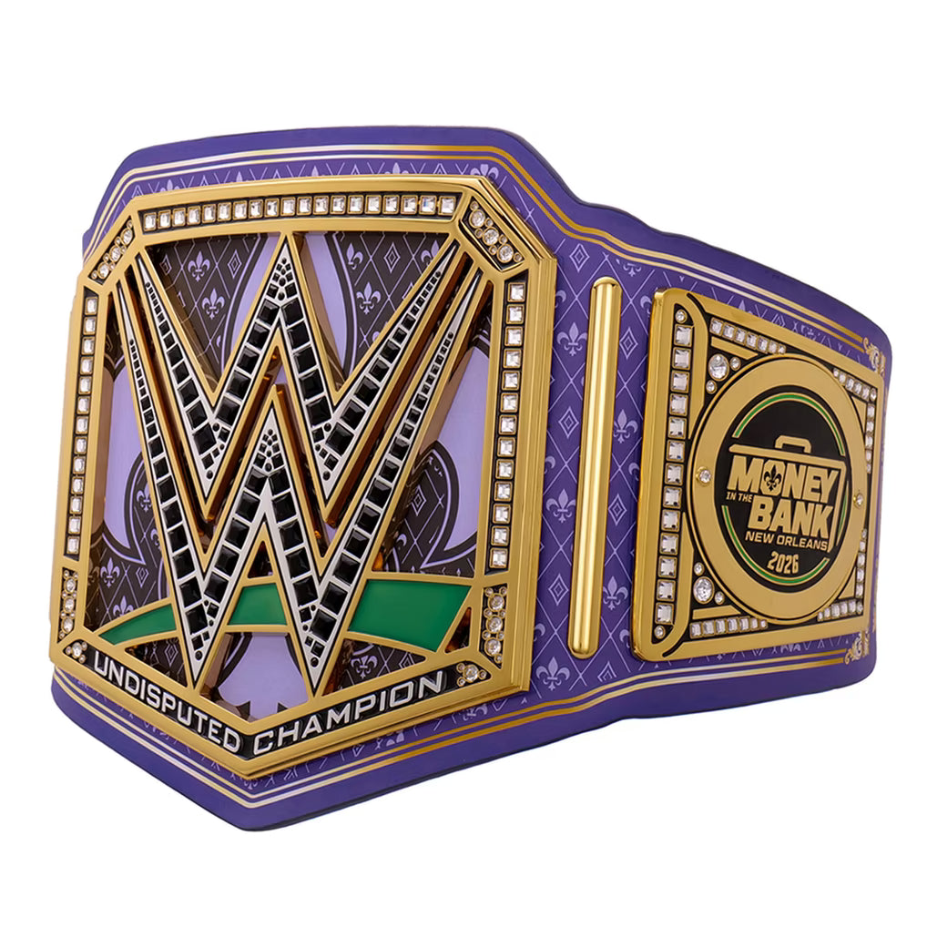 WWE Money In The Bank 2026 New Orleans Championship Replica Title Belt