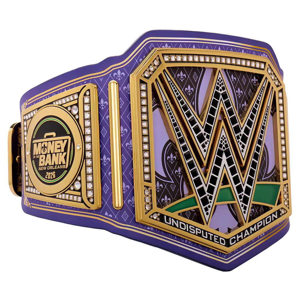 WWE Money In The Bank 2026 New Orleans Championship Replica Title Belt