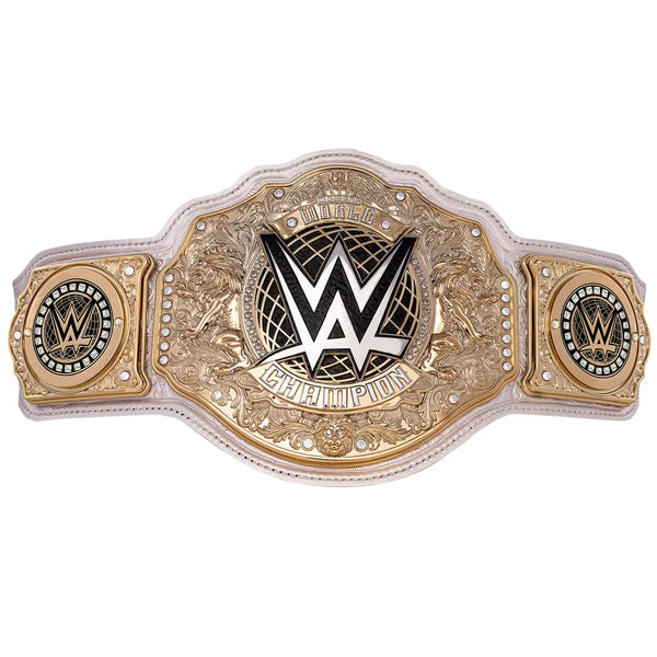 WWE Women's World Championship 2023 Replica Belt – White Strap Gold Wrestling Title Belt